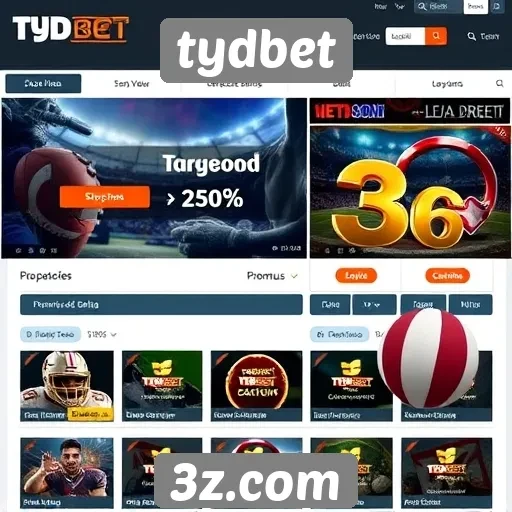 Promoções e bônus atraentes no Tydbet